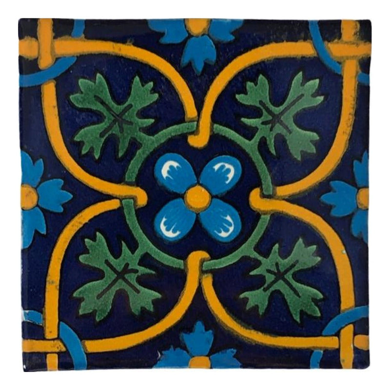 Azulejo Artesanal Talavera Liso 90pz #acln-39
