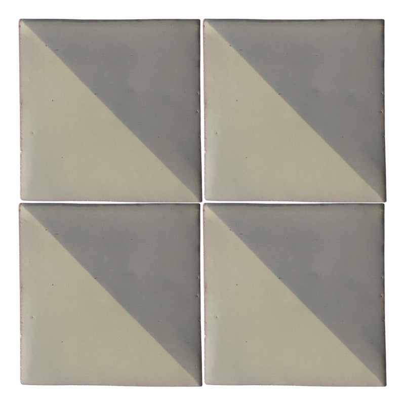 Azulejo 10.5cm Artesanal Tipo Talavera Liso 90pz #acls Acls-41