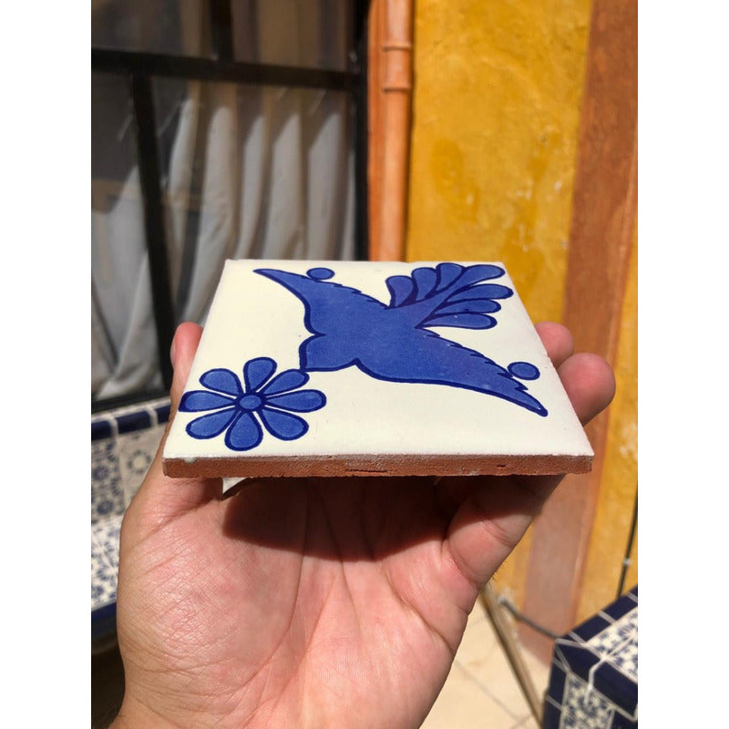 Azulejo Artesanal Tipo Talavera Liso 90pz #acls-138