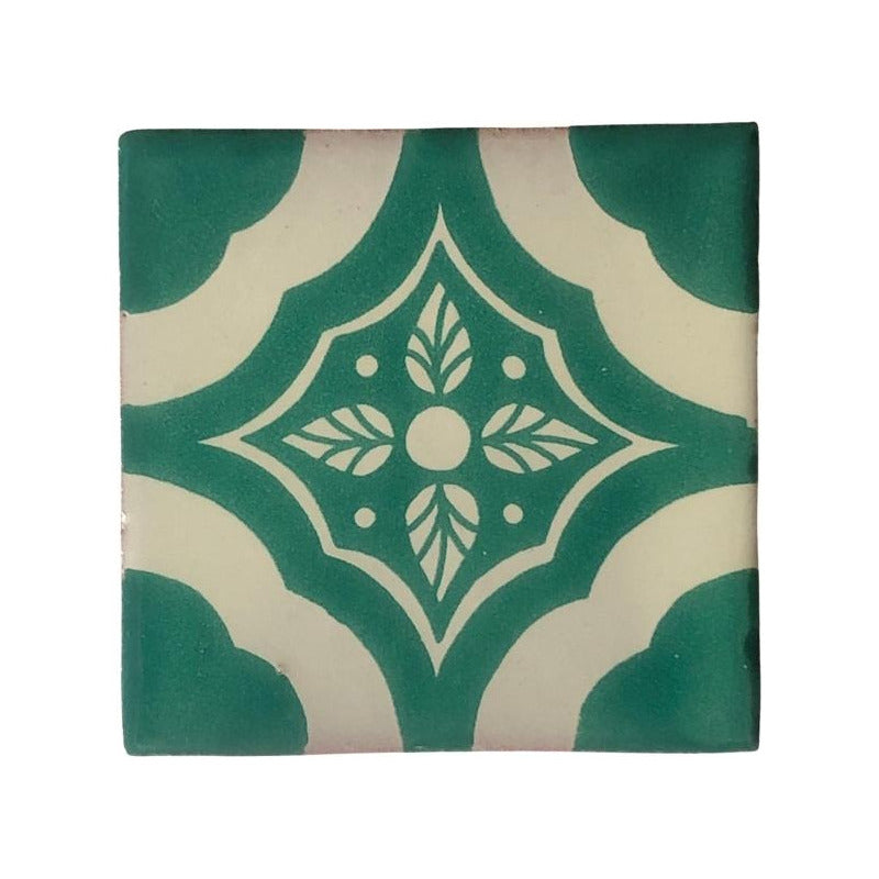 Azulejo 10.5cm Artesanal Talavera Liso 90pz #acls Acls-44