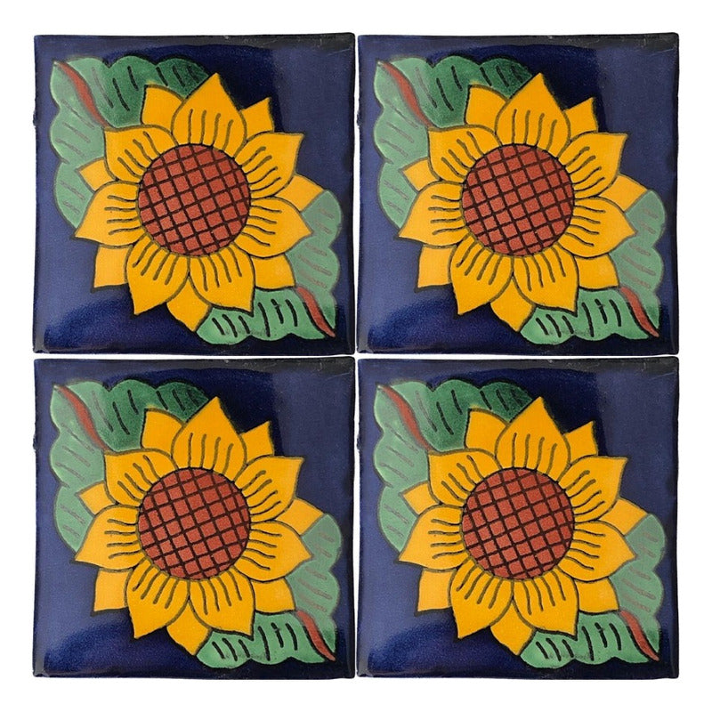 Azulejo Artesanal Talavera Liso 90pz #acln-15