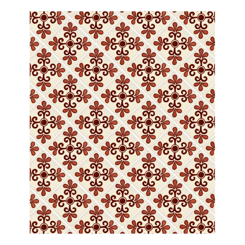 Azulejo Artesanal Tipo Talavera Liso 90pz #acls-91