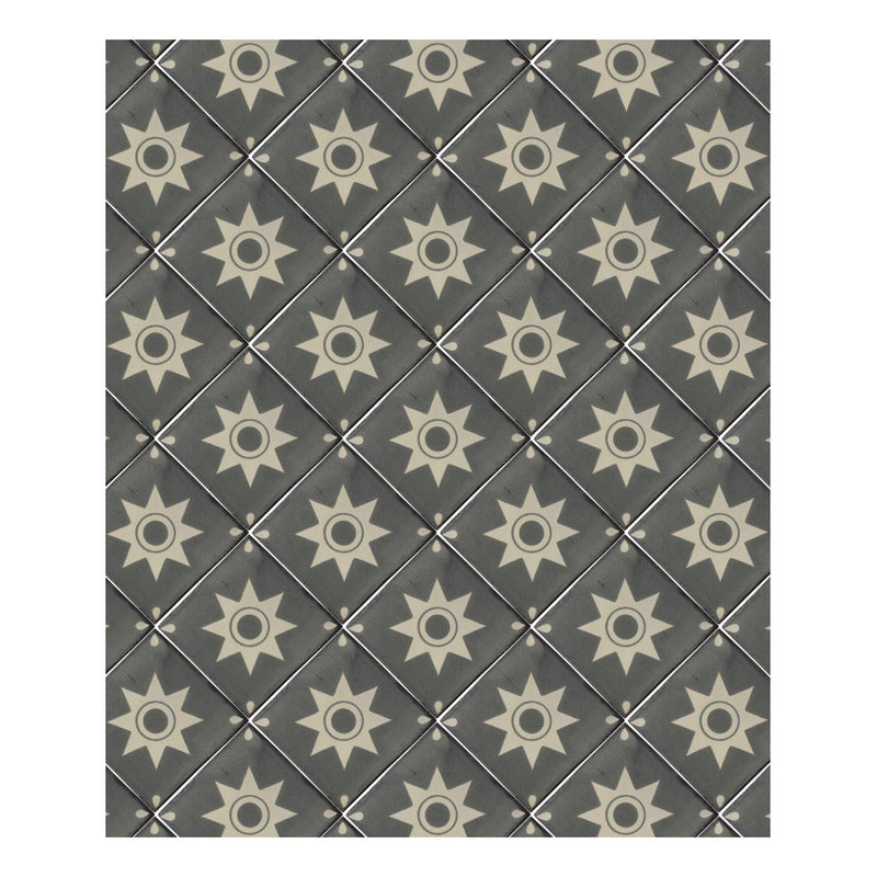 Azulejo 10.5cm Artesanal Tipo Talavera Liso 90pz #acls Acls-48