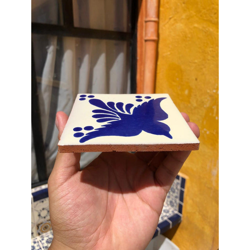 Azulejo Artesanal Talavera Liso 90pz #acls-137