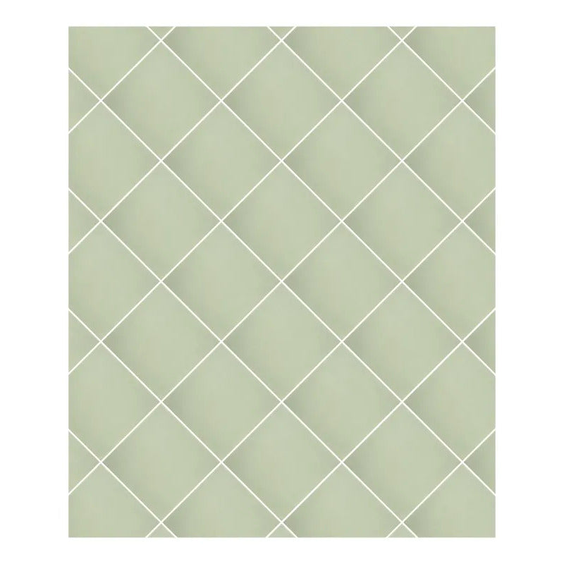 Azulejo Cerámico Artesanal 10.5cm 1m2  Verde Matcha Mate Verde