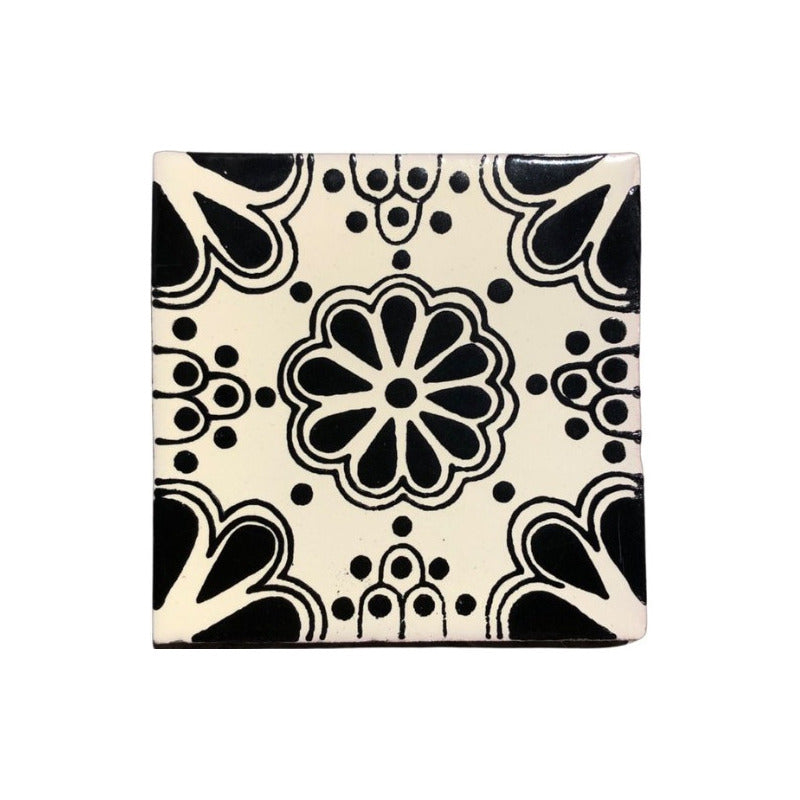 Azulejo Artesanal Tipo Talavera Liso 90pz #acls-121