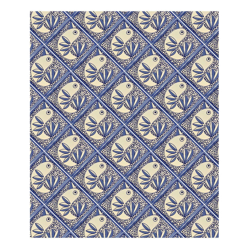 Azulejo 10.5cm Artesanal Tipo Talavera Liso 90pz #acls Acls-134