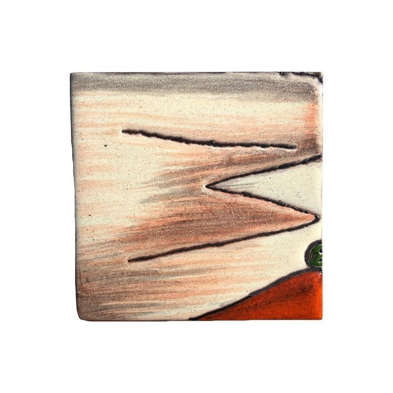 Mural 24pz Azulejo Artesanal Tipo Talavera Relieve #02