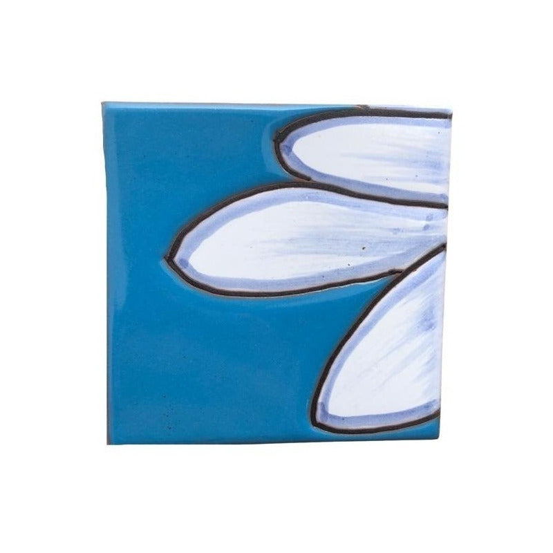 Mural 96pz Azulejo Artesanal Tipo Talavera Relieve #gpo-01