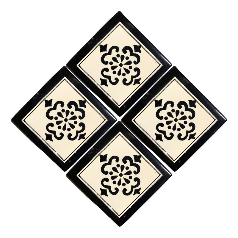 Azulejo 10.5cm Artesanal Talavera Liso 90pz #acls-114