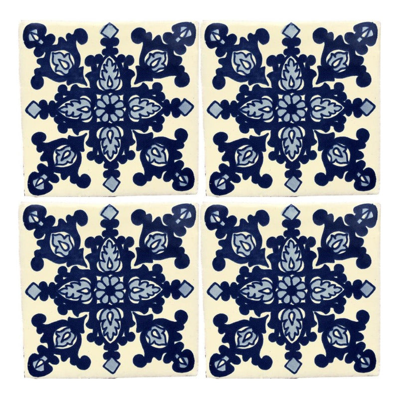 Azulejo Artesanal Talavera Liso 90pz #acls-90