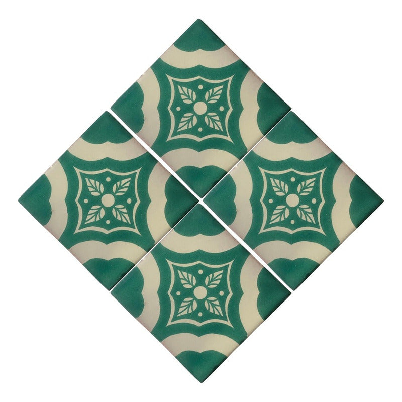 Azulejo Artesanal Talavera Liso 90pz #acls-44