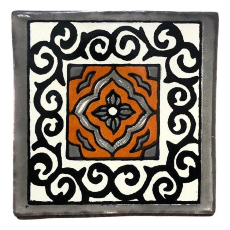 Azulejo Artesanal Tipo Talavera Liso 90pz #acln-57