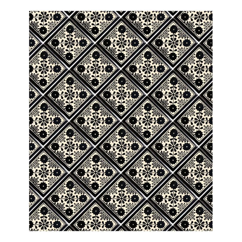 Azulejo 10.5cm Artesanal Tipo Talavera Liso 90pz #acls Acls-112