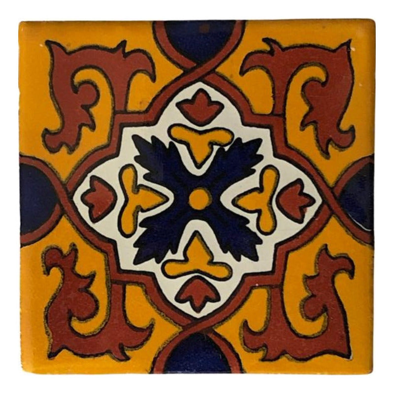 Azulejo Artesanal Talavera Liso 90pz #acln-24