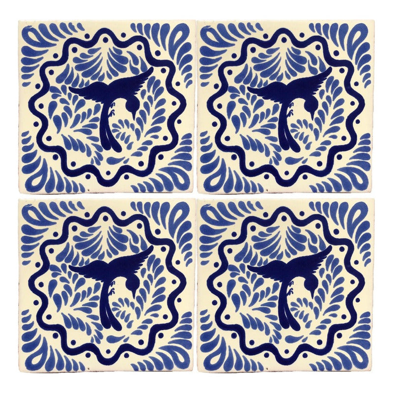 Azulejo Artesanal Talavera Liso 90pz #acls-126