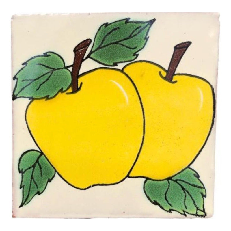 Azulejo Artesanal Tipo Talavera Liso 90pz #acln-05