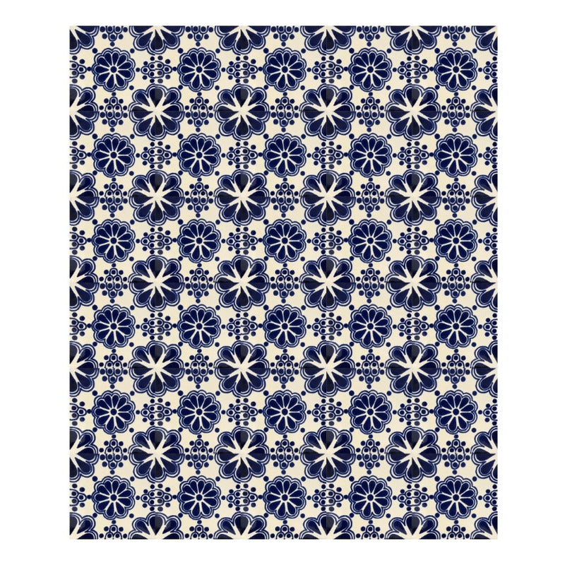 Azulejo 10.5cm Artesanal Talavera Liso 90pz #acls Acls-58