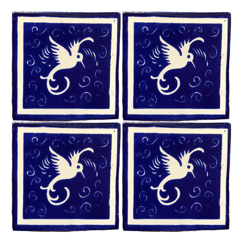 Azulejo Artesanal Talavera Liso 90pz #acls-122