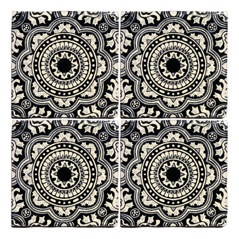 Azulejo 10.5cm Artesanal Talavera Liso 90pz #acls-119