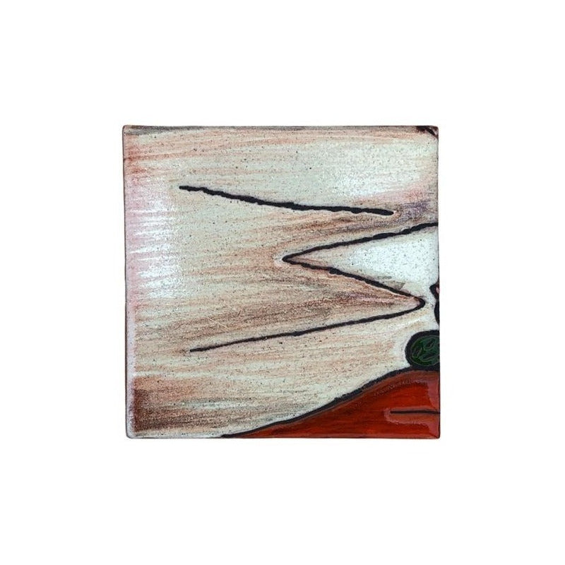 Mural 24pz Azulejo Artesanal Tipo Talavera Relieve #m024-13