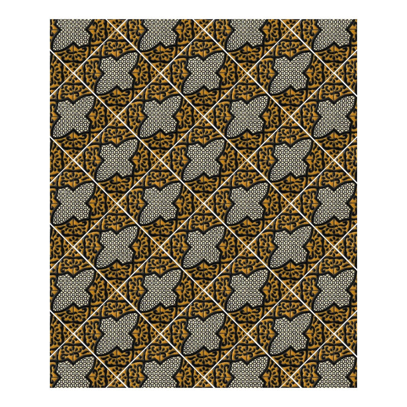 Azulejo 11cm Artesanal Tipo Talavera Relieve 90pz #acrs-35