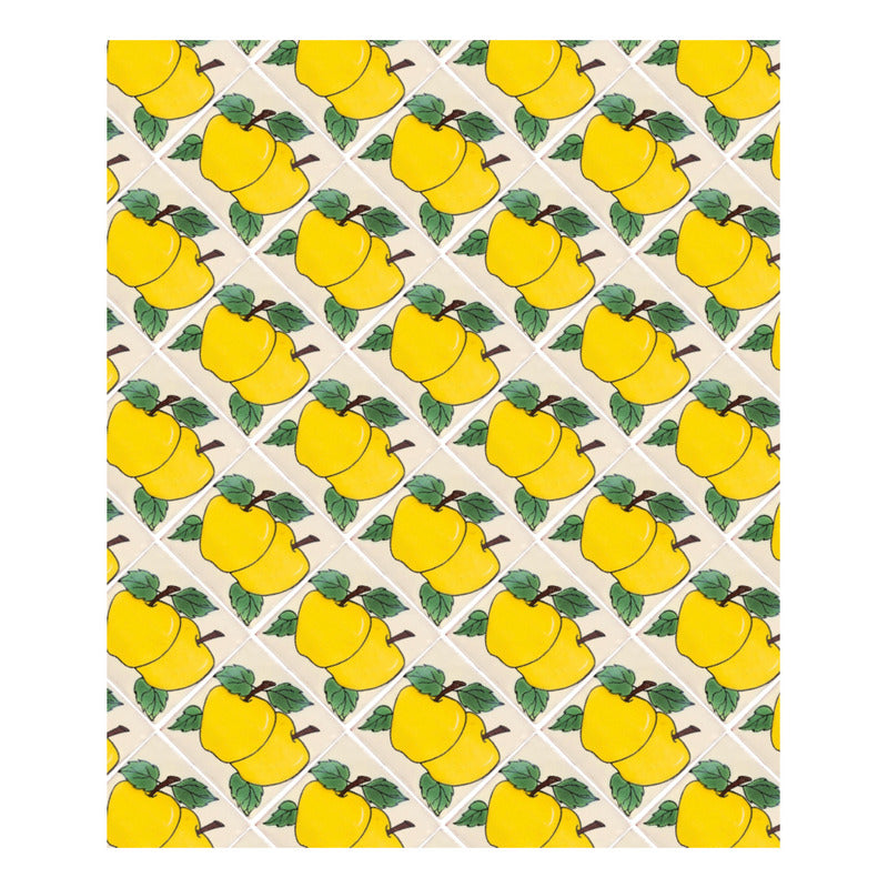 Azulejo 10.5cm Artesanal Tipo Talavera Liso 90pz #acln-05