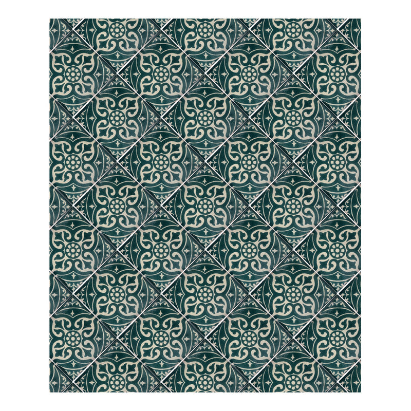 Azulejo 10.5cm Artesanal Tipo Talavera Liso 90pz #acls Acls-38