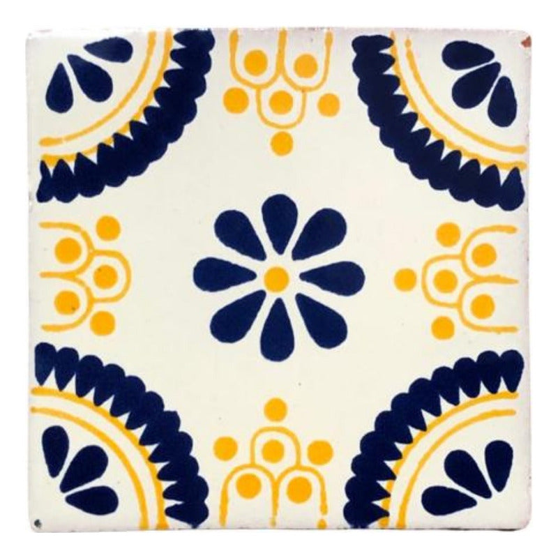 Azulejo Artesanal Talavera Liso 90pz #acls-100