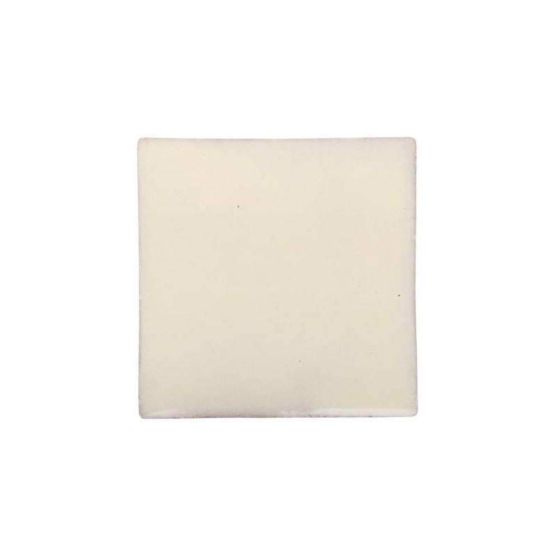 Azulejo Artesanal Tipo Talavera Liso 90pz Colores  Blanco Mexicano