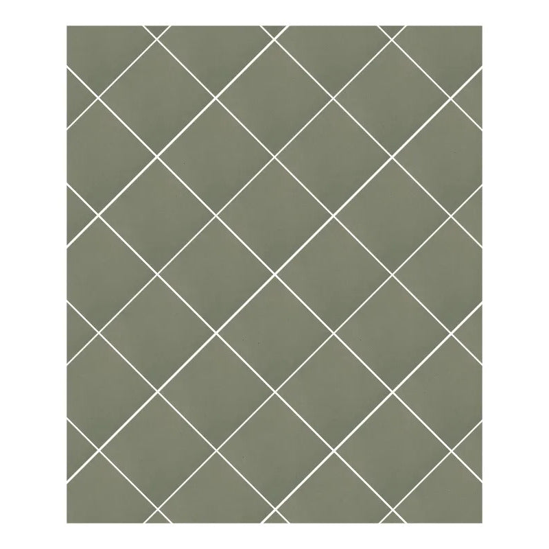 Azulejo Cerámico 1m2 Verde Salvia
