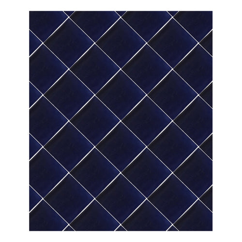 Talavera Handmade Tiles 10.5cm Plain 90pcs Bright Blue