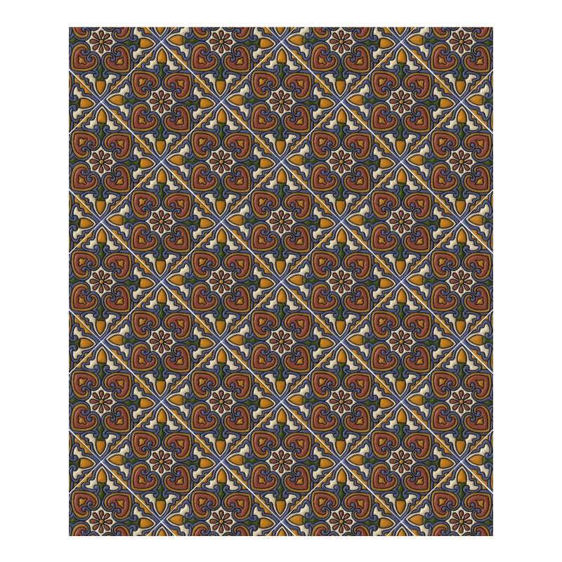 Azulejo 11cm Artesanal Talavera Relieve 90pz #acrs-11