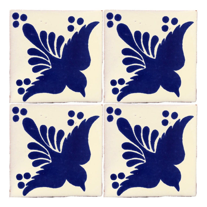 Azulejo Artesanal Tipo Talavera Liso 90pz #acls-137