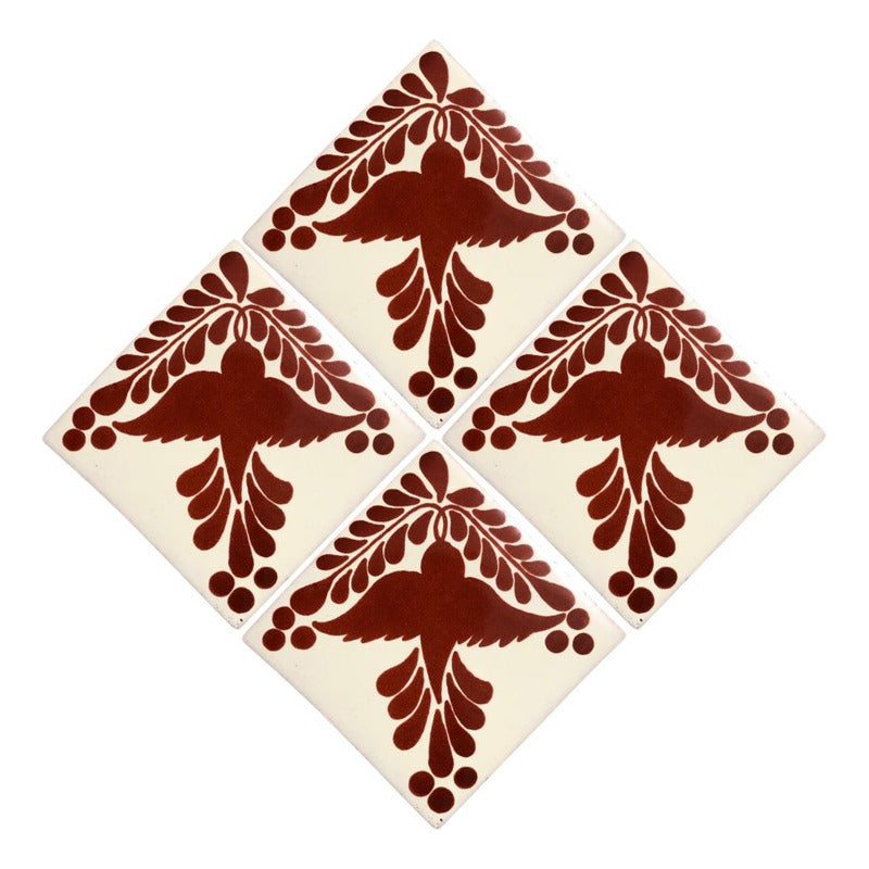 Azulejo Artesanal Talavera Liso 90pz #acls-72