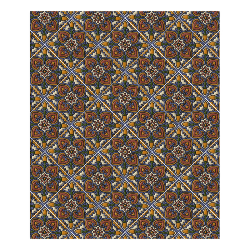 Azulejo Artesanal Tipo Talavera Relieve 90pz #acrs-11
