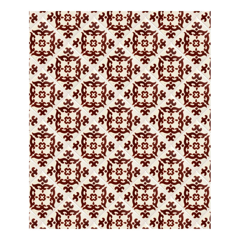 Azulejo Artesanal Tipo Talavera Liso 90pz #acls-70