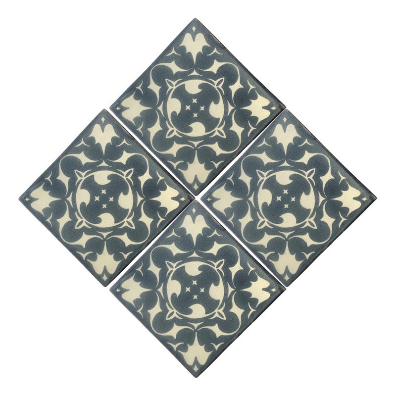 Azulejo Artesanal Tipo Talavera Liso 90pz #acls-43