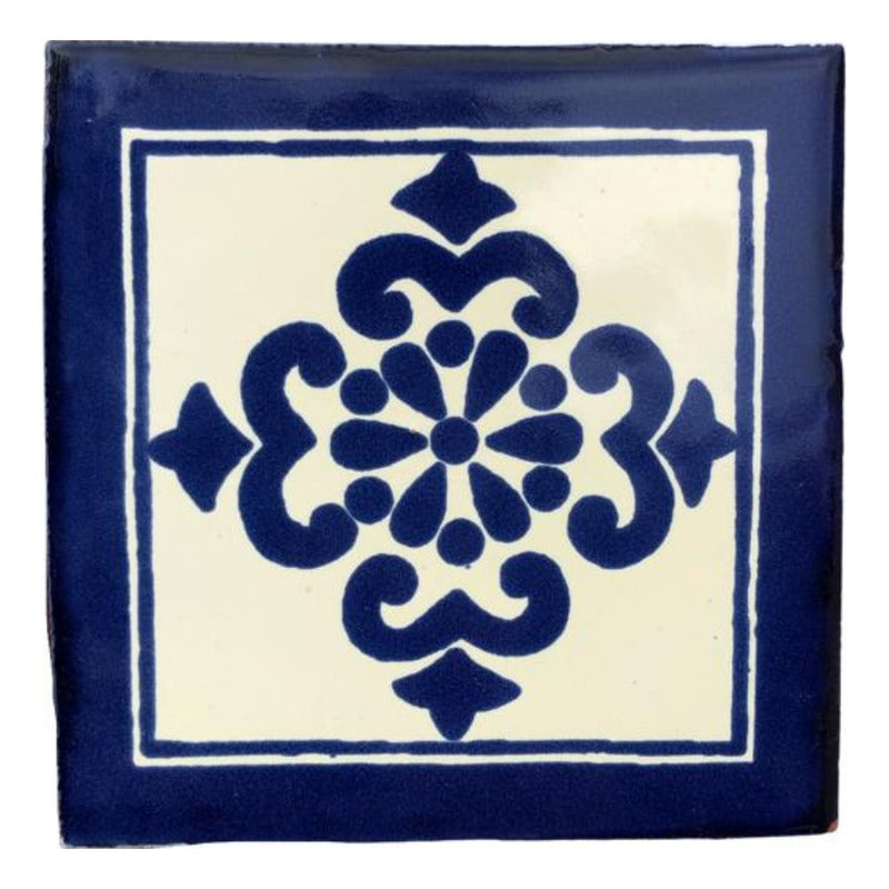 Azulejo Artesanal Talavera Liso 90pz #acls-61