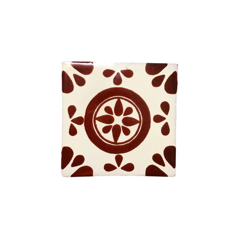 Azulejo 10.5cm Artesanal Talavera Liso 90pz #acls Acls-78