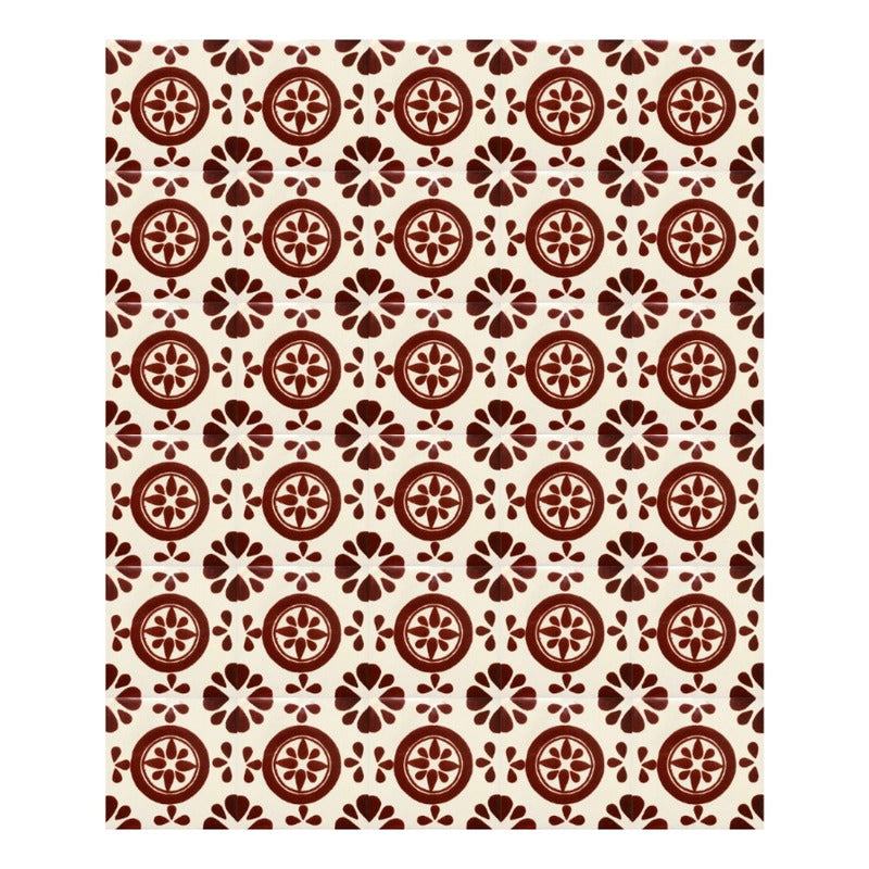 Azulejo 10.5cm Artesanal Talavera Liso 90pz #acls Acls-78